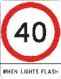 40 Sign