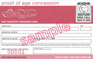 Proof of Age Card