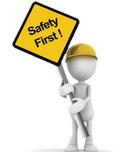 Safety First Sign